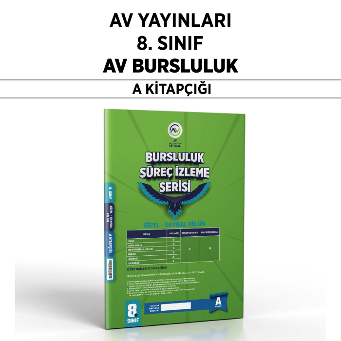 AV 08.SINIF BURSLULUK DENEME KLB SAY/SÖZ A -25-26